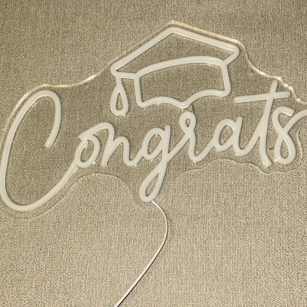 Graduation Congrats LED sign